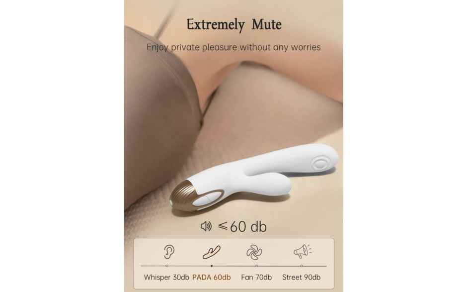 Drywell Pada Rabbit & G Spot Pulsing Vibrator Secondary image