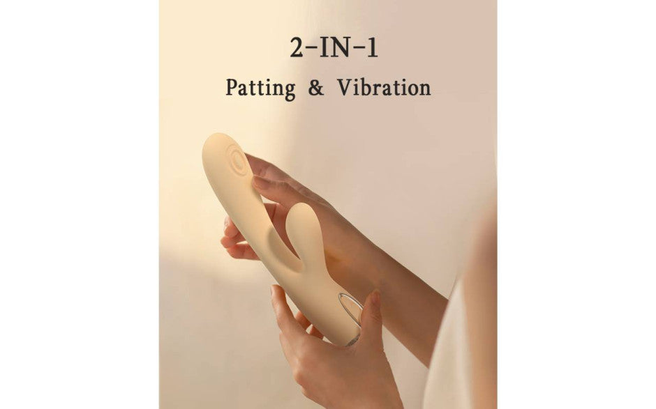 Drywell Pada Rabbit & G Spot Pulsing Vibrator