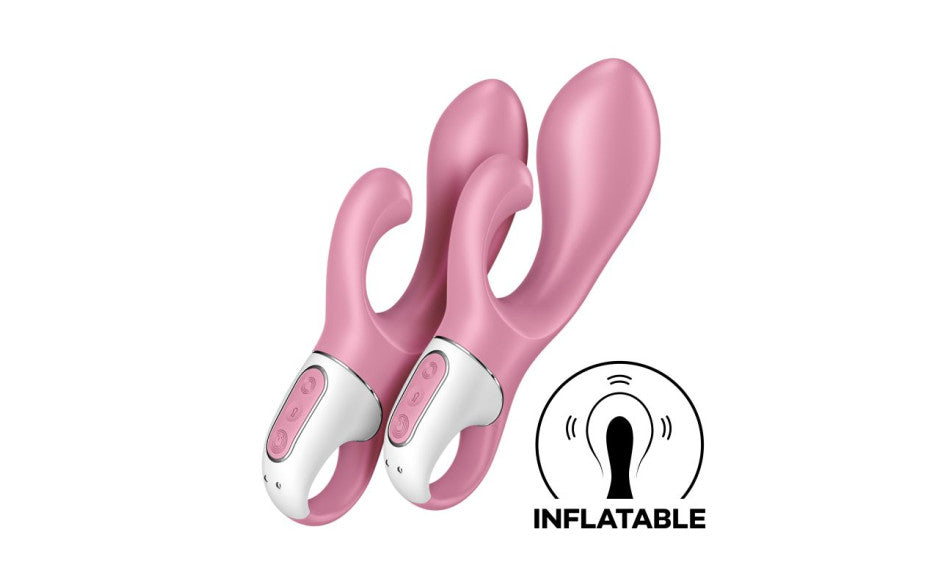 Satisfyer Air Pump Bunny 2 G Spot Rabbit Vibrator Pink