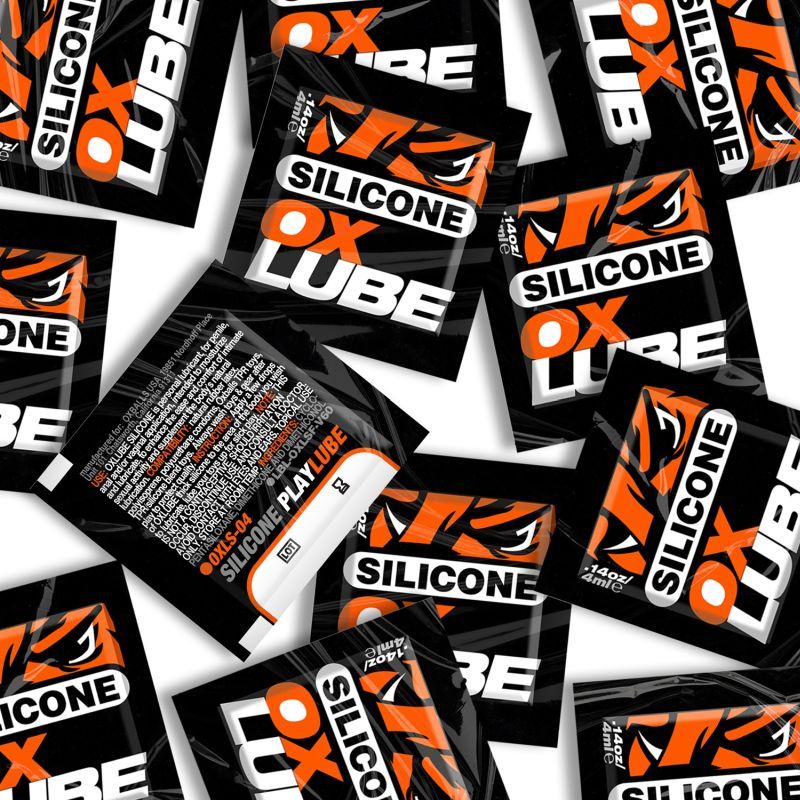 OxBalls THICK Silicone OXLube 50 Pk Sachets
