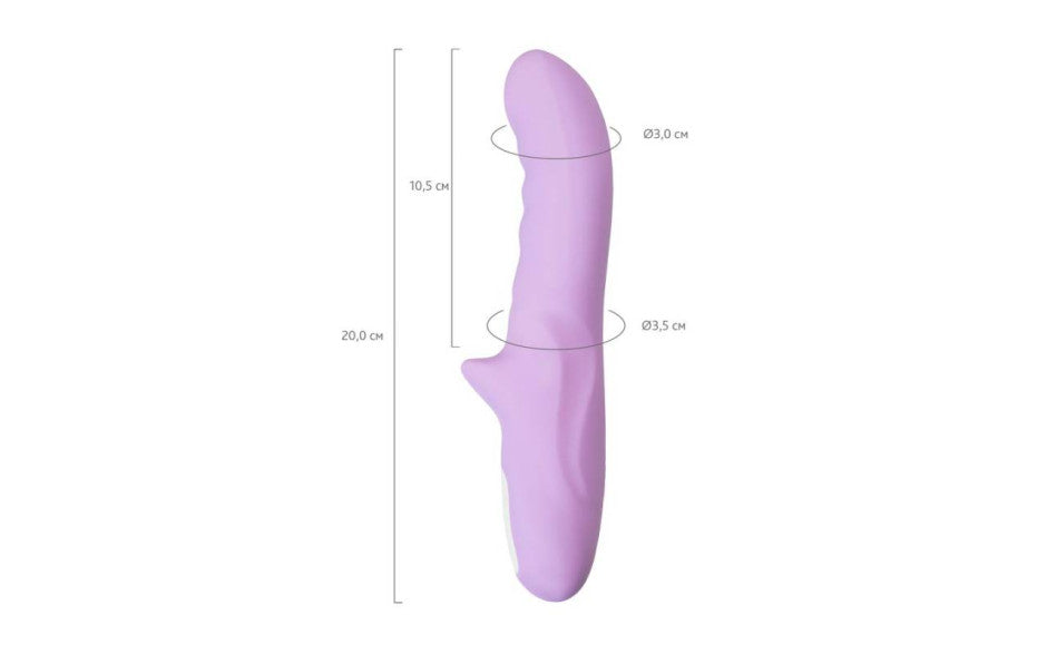 JOS Merry Gor Rotating Shaft G Spot Vibrator Violet