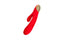 JOS Patti Moving Tongue Multi Function Rabbit Vibrator Red