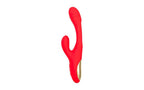 JOS Patti Moving Tongue Multi Function Rabbit Vibrator Red