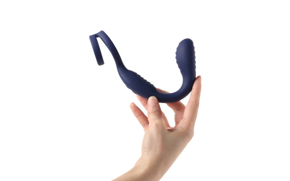 Arosum Ring n Rear Dual Thrusting Anal Probe With Cock Ring & Remote Secondary image