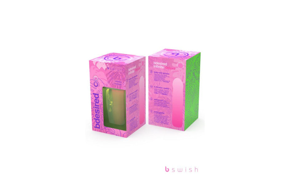 B Swish Bdesired Infinite Deluxe G Spot Vibrator Pink