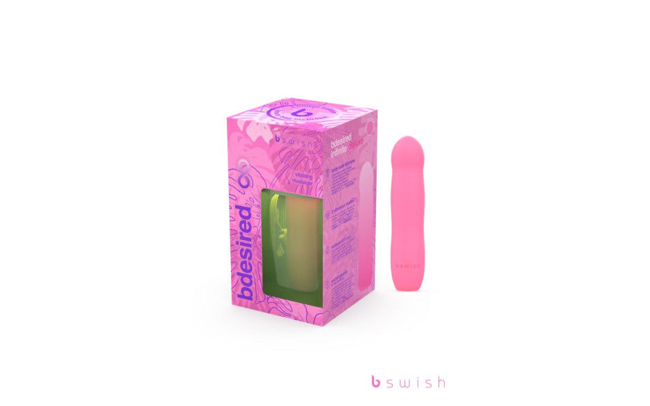 B Swish Bdesired Infinite Deluxe G Spot Vibrator Pink