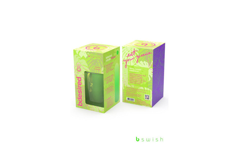 B Swish Bdesired Infinite Deluxe G Spot Vibrator Green