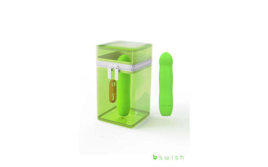 B Swish Bdesired Infinite Deluxe G Spot Vibrator Green