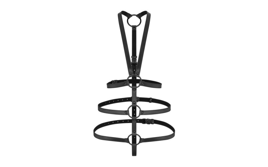 Bedroom Fantasies Vera Bondage Play Harness Black