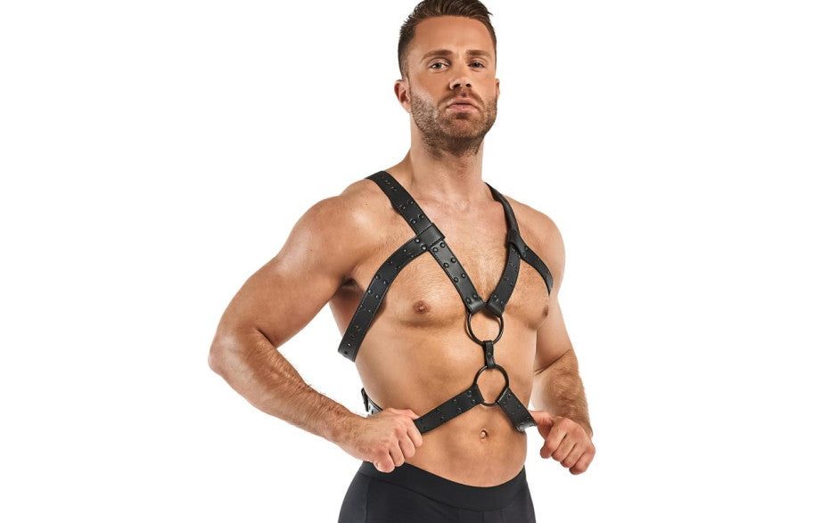 Bedroom Fantasies Bruno Fetish Play Harness Black Main image