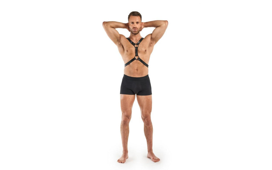 Bedroom Fantasies Max Bondage Harness Black
