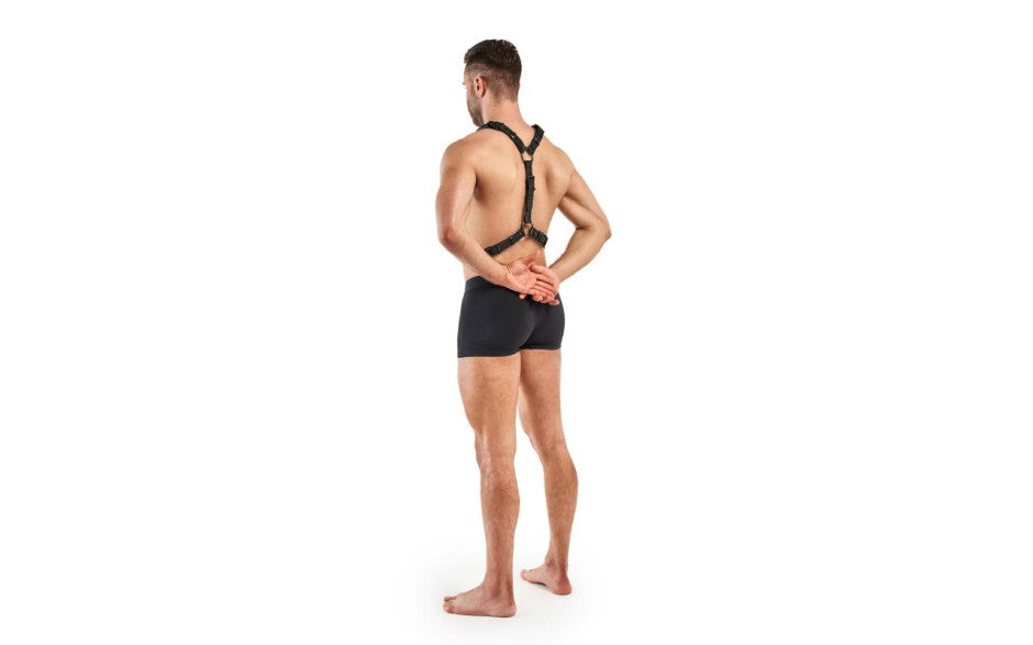 Bedroom Fantasies Max Bondage Harness Black
