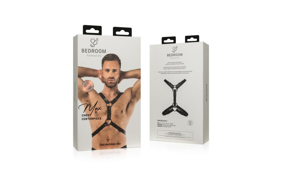 Bedroom Fantasies Max Bondage Harness Black Main image