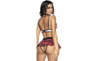 Mapale 4 Piece Sexy Schoolgirl Costume M / L Mapale
