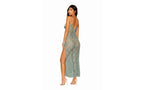 Dreamgirl Lingerie Womens Long Chemise With G String Sage Dream Girl Lingerie