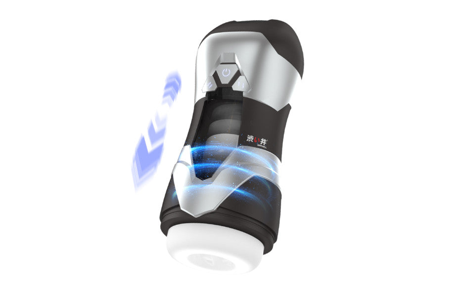Drywell DVA Automatic USB Thrusting & Vibrating Male Masturbator Secondary image
