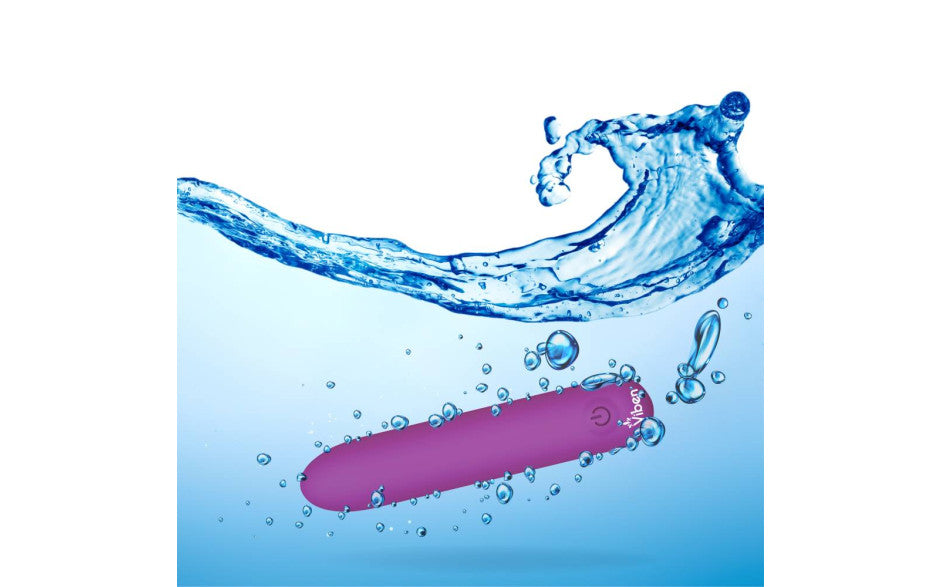 Viben Bombshell 5 Speed USB Rechargeable Mighty Bullet Vibrator Berry