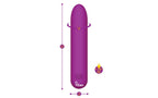 Viben Bombshell 5 Speed USB Rechargeable Mighty Bullet Vibrator Berry
