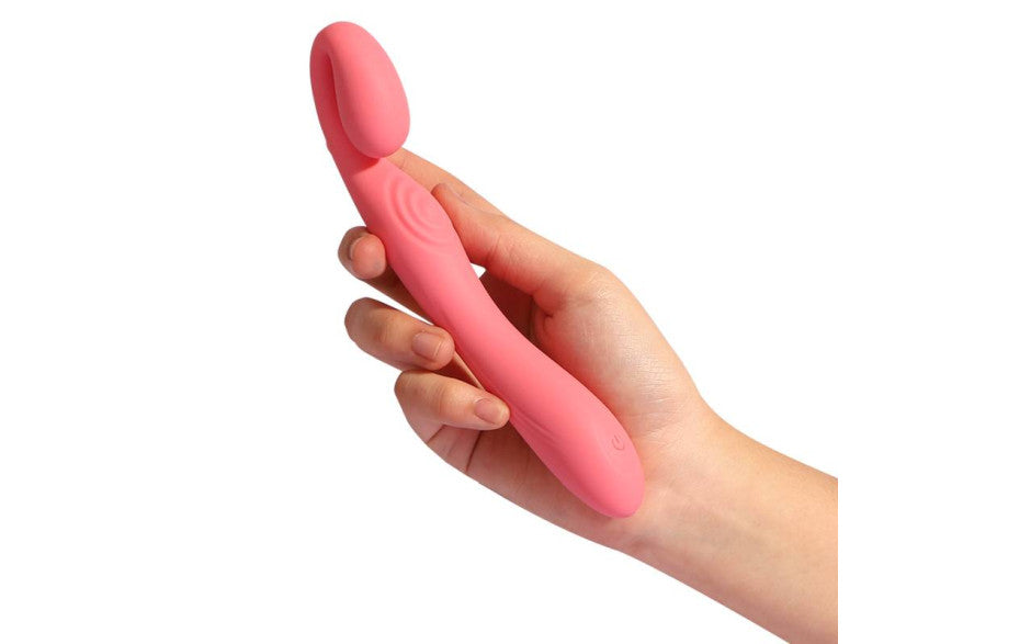 Arosum G Snuggle Ultrasoft Sprout Shaped Unisex Rechargeable G Spot Vibrator