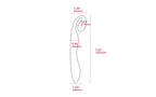Arosum G Snuggle Ultrasoft Sprout Shaped Unisex Rechargeable G Spot Vibrator