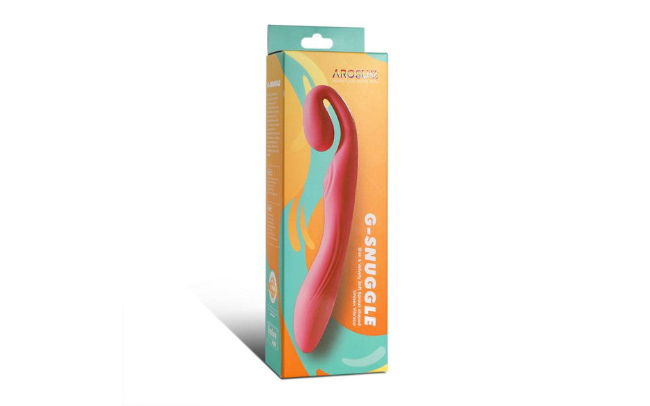 Arosum G Snuggle Ultrasoft Sprout Shaped Unisex Rechargeable G Spot Vibrator