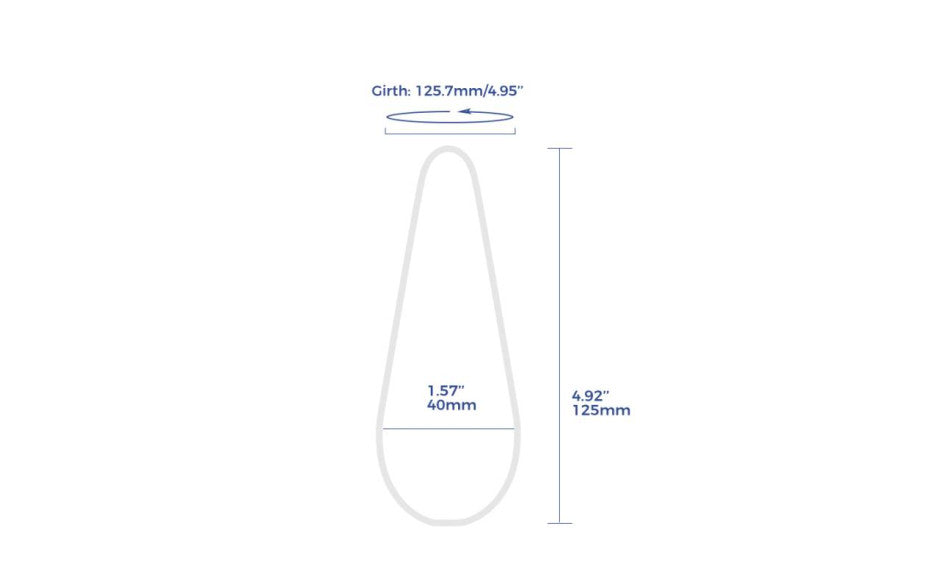 Arosum VibeSwirl Drip Shape Rechargeable Personal Vibrator