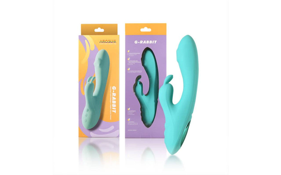 Arosum G Rabbit Rotating G Spot & Clitoral Vibrator