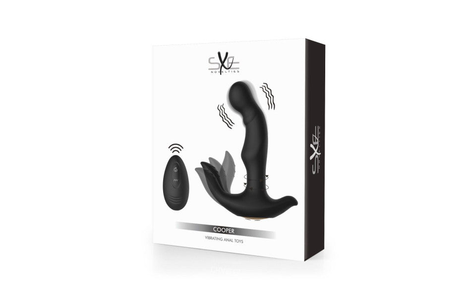 SXE Cooper Vibrating Remote Control Anal Prostate Massager Dildo Plug Secondary image