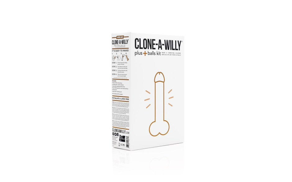 Empire Labs Clone a Willy Plus Balls Moulding Kit Hot Pink Empire Labs