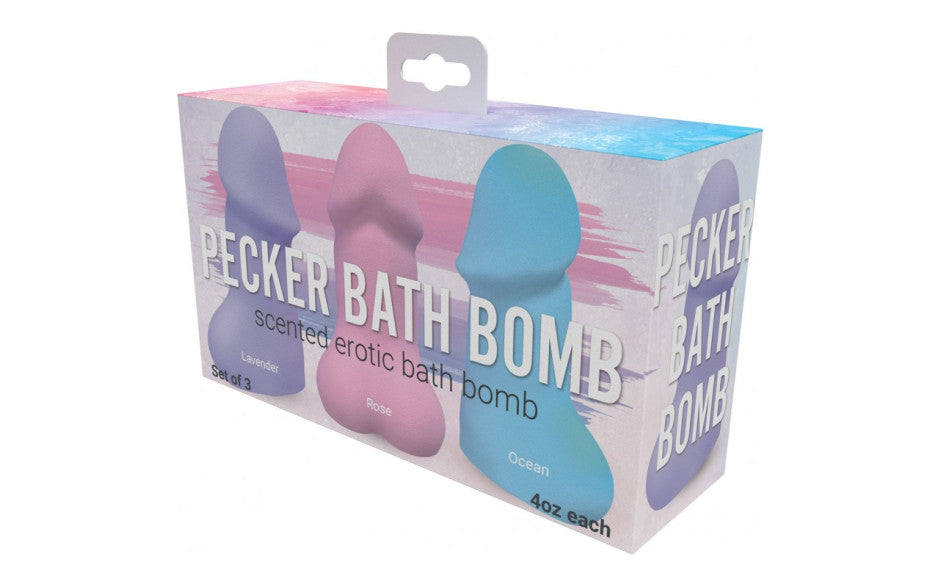 Hott Products Erotic Scented Pecker Bath Bombs Secondary image