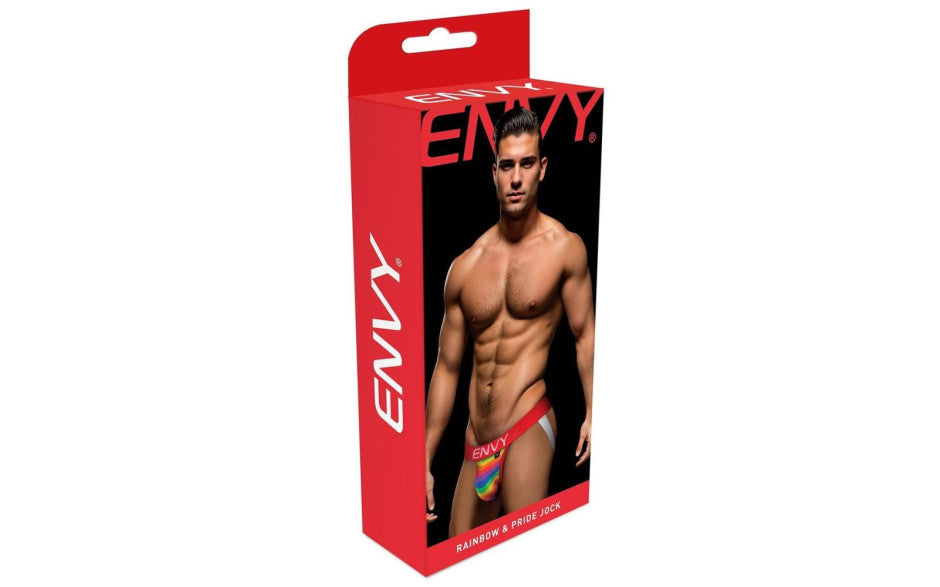 Envy Rainbow Pride Sexy Mens Jock Red Main image