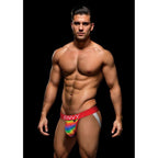 Envy Rainbow Pride Jock Red L / XL