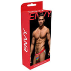 Envy Rainbow Pride Jock Red L / XL