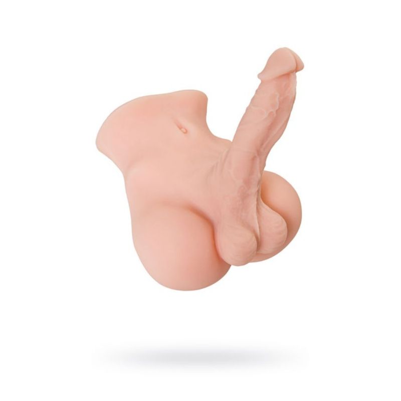 Juicy Long Schlong Manuel Penis Anal & Balls Torso Masturbator