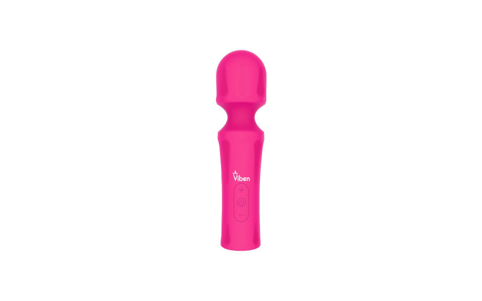 Viben Mighty Muse Vibrating Body Wand Massager Hot Pink Main image