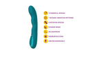 Viben Swagger Rechargeable 10 Function G Spot Vibrator Ocean