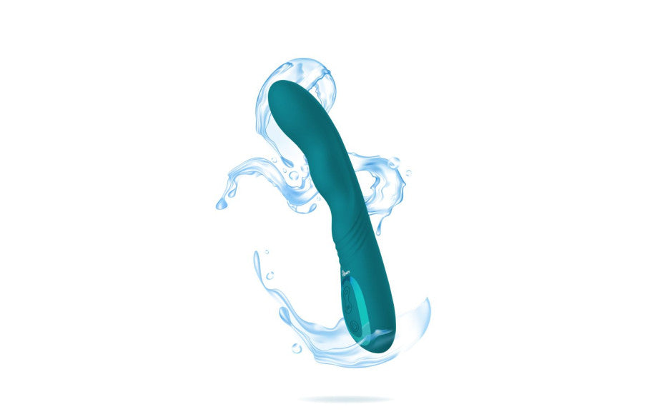 Viben Swagger Rechargeable 10 Function G Spot Vibrator Ocean