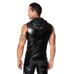 Noir Frenzy Sleeveless Hoodie