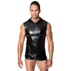 Noir Frenzy Sleeveless Hoodie