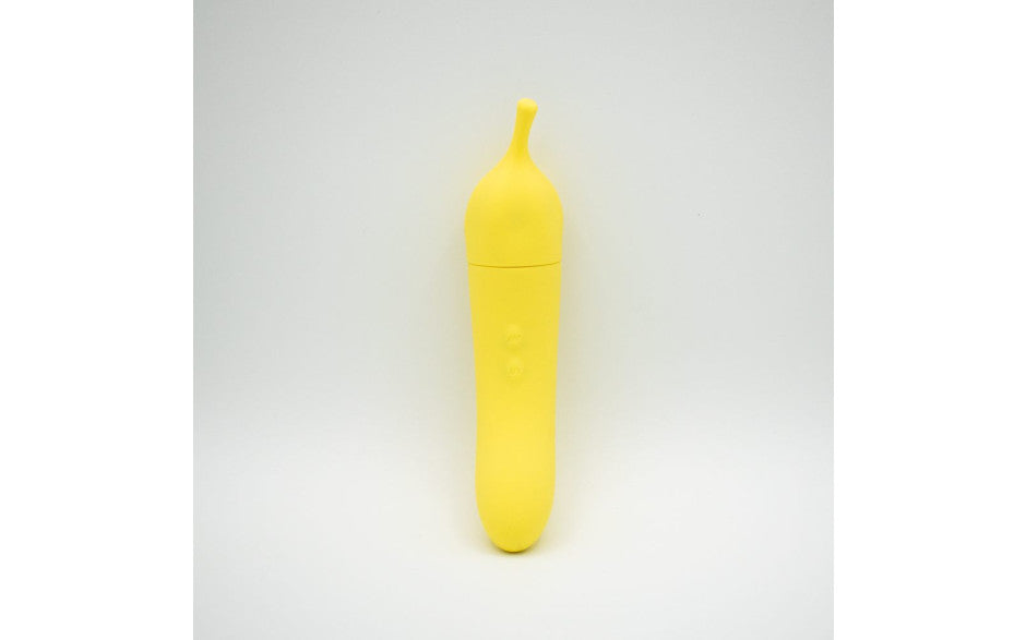 Natalies Toy Box Banana Cream Air Pulse G Spot Vibrator