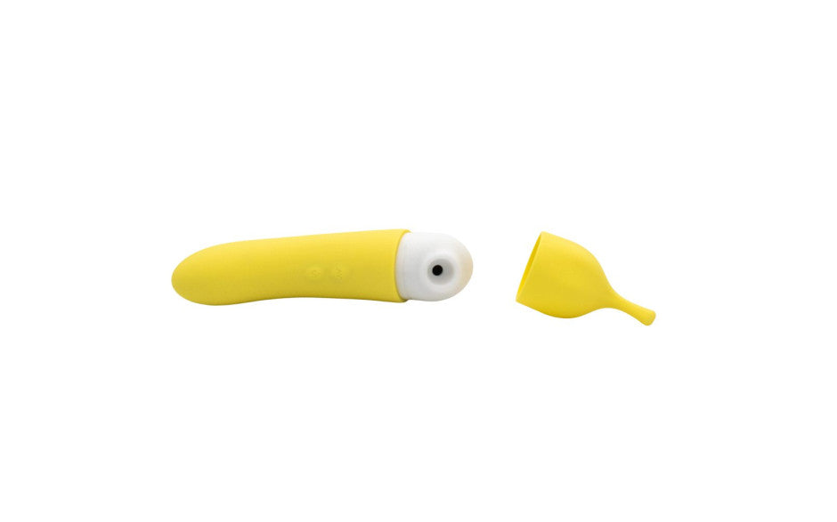 Natalies Toy Box Banana Cream Air Pulse G Spot Vibrator