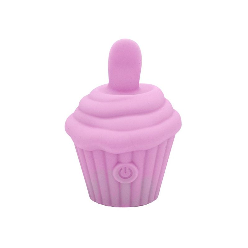 Natalies Toy Box Cake Eater Clit Flicker Stimulator Vibrator Pink