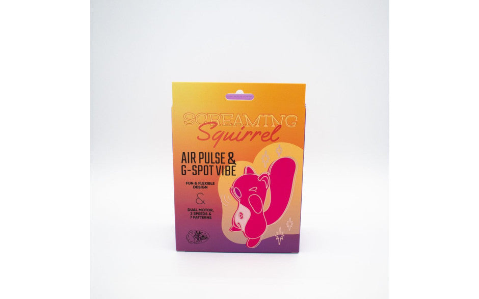 Natalies Toy Box Screaming Squirrel Air Pulse & G Spot Vibrator
