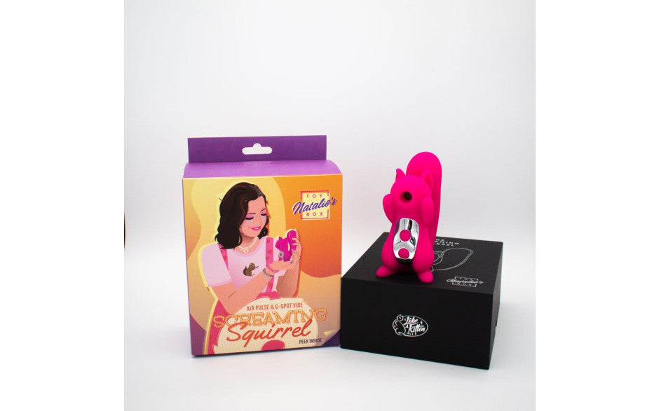 Natalies Toy Box Screaming Squirrel Air Pulse & G Spot Vibrator Main image