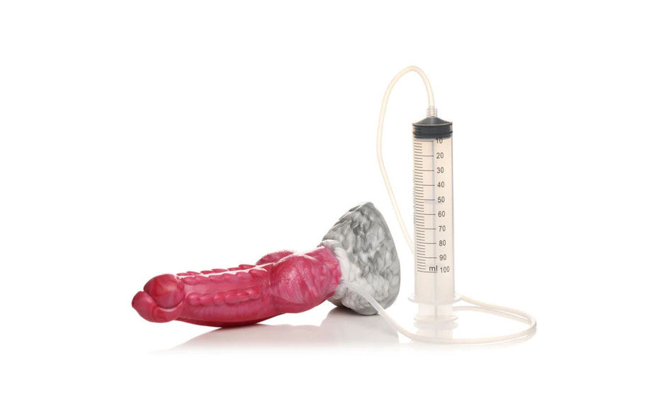 XR Brands Creature Cocks Resurrector Phoenix Squirting Silicone Fantasy Dildo XR Brands