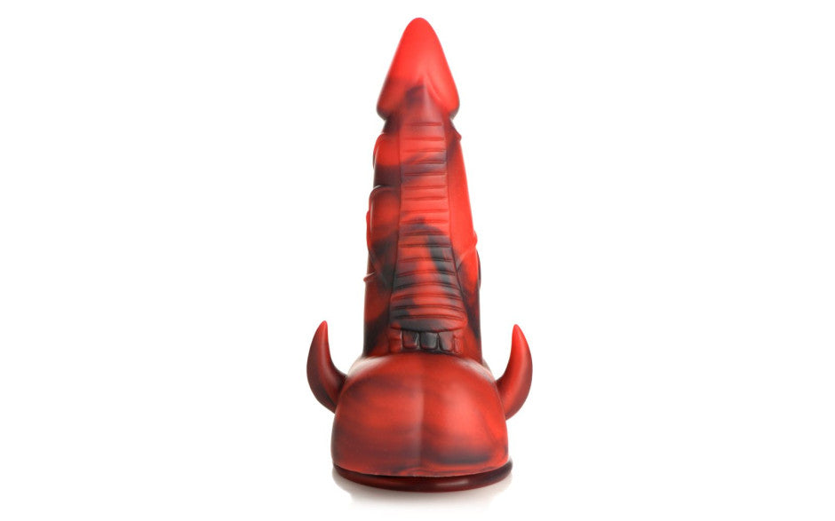 XR Brands Creature Cocks Horny Devil Demon Non Realistic Silicone Dildo Secondary image