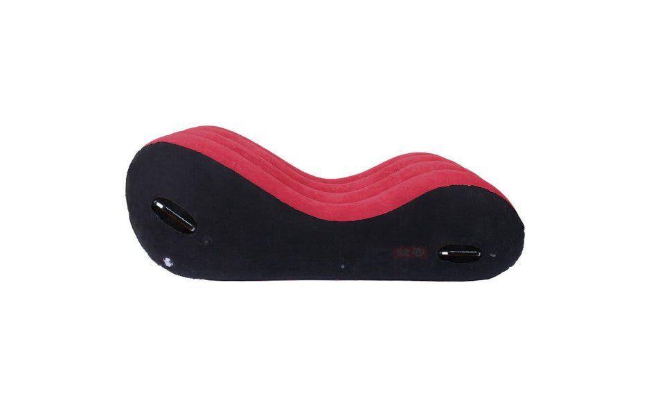 Daytona Large 1.5m Inflatable Suede Love Lounge With Handrail Daytona