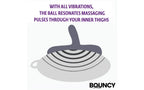 Bouncy Bliss Classic Inflatable Sit On Massager Vibrator
