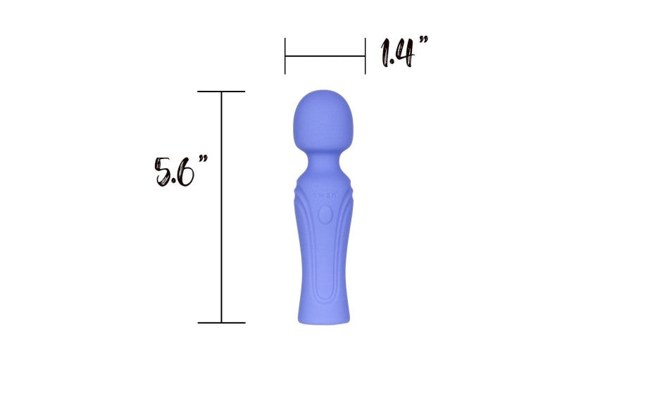 BMS Factory Swan Era Vibrating Body Wand Massager Secondary image