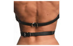 XR Brands Strict Faux Leather Female Sexy Body Harness Black